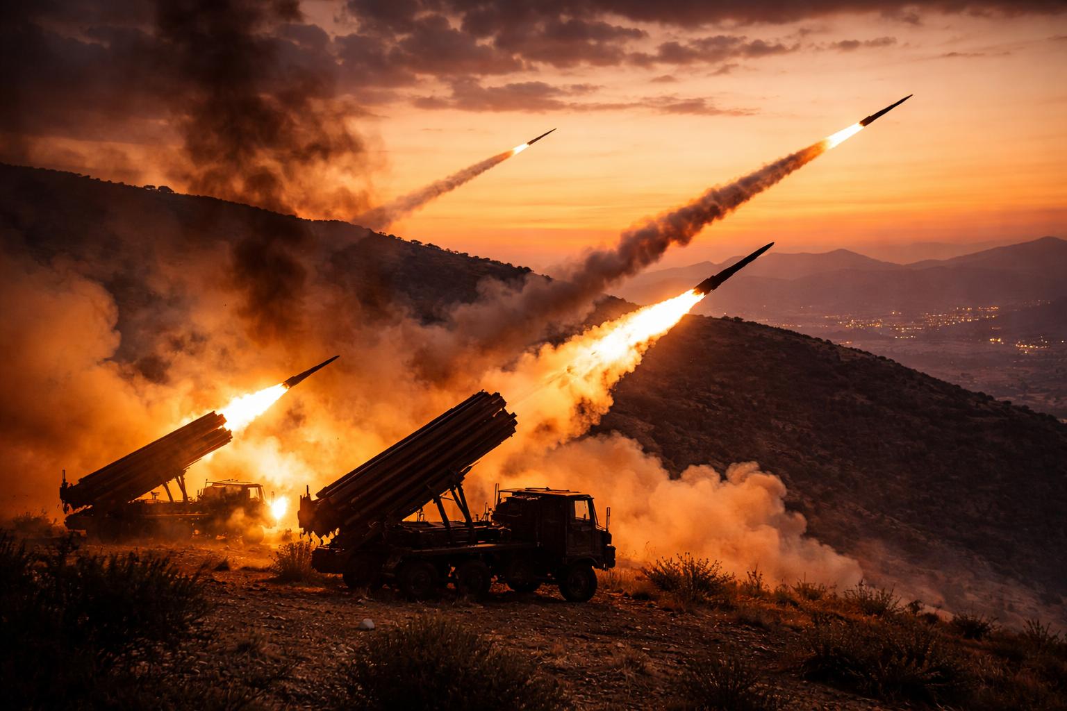 Hezbollah Enters Conflict with Rocket Attacks on Israel